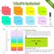 Dry Erase Sticky Notes - Reusable Whiteboard Stickers 8 Colors 3"x3"-16 Pack. Suitable for All Smooth Surface.Great for Labels, Lists, Reminders and Decals-Washable,Removable